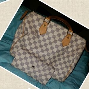 LV BAG WITH WALLET